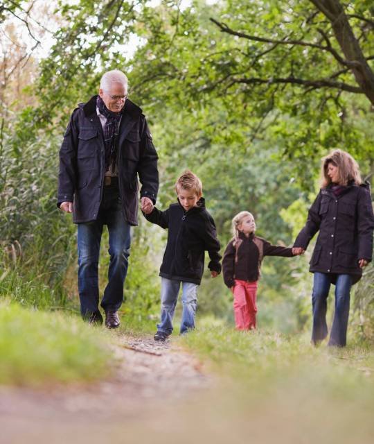 Children with parents