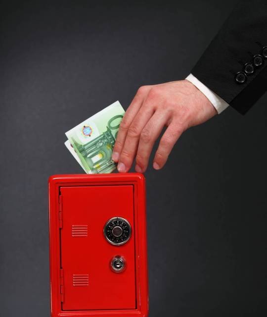 Make your money work. Business concept with euro